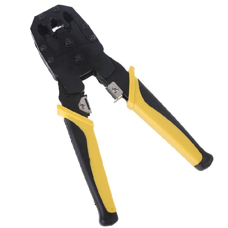 Phone Cable Crimpe Connector Plug Portable Tool Set In Black Carrying for Case