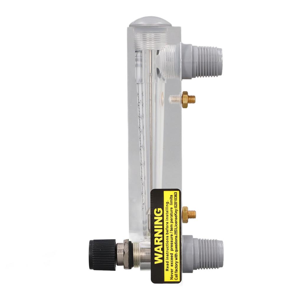 Panel Type  Meter 0.2‑2GPM Acrylic Liquid Flowmeter Tester for Measuring Control Panel  Tester Panel Liquid  Meter