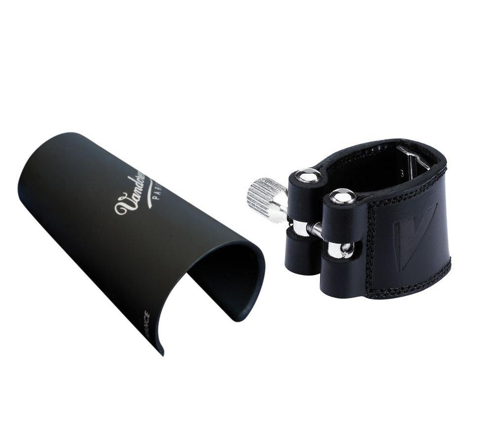 Vandoren Alto Clarinet Ligature, Leather, with Plastic Cap (LC23P)