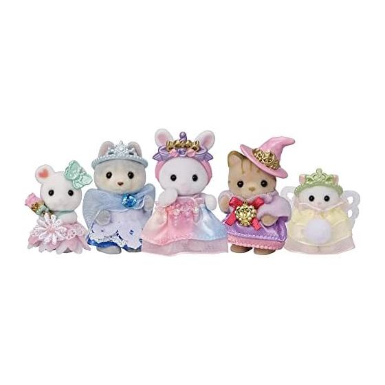 Кукла Sylvanian Families Yuenchi [Набор принцессы Yumeiro Baby] Ko-74 ST Mark Сертификация Возраст 3+ Игрушка Кукольный домик Sylvanian Families EPOCH