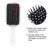 ABS Cartoon Horse Animal Print Massage Hair Comb Anti static Hairdressing Tool(Girl Horse)