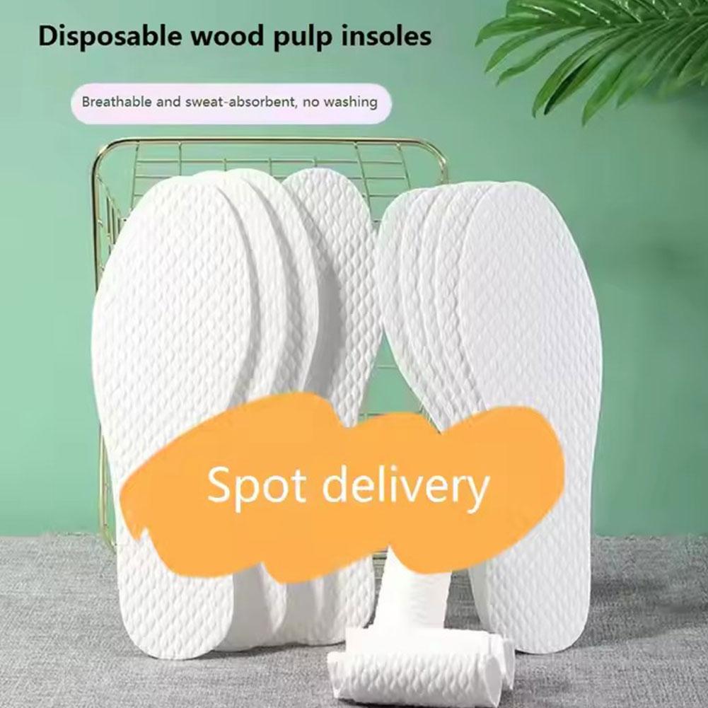 Disposable insoles/can be cut/size 36-43/absorb sweat/1 pair