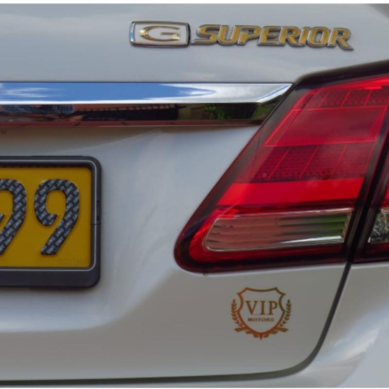 1pcs car sticker VIP MOTORS logo metal nickel  decal Reflective emblem Door Window Body Auto Decor DIY Car styling super sticker