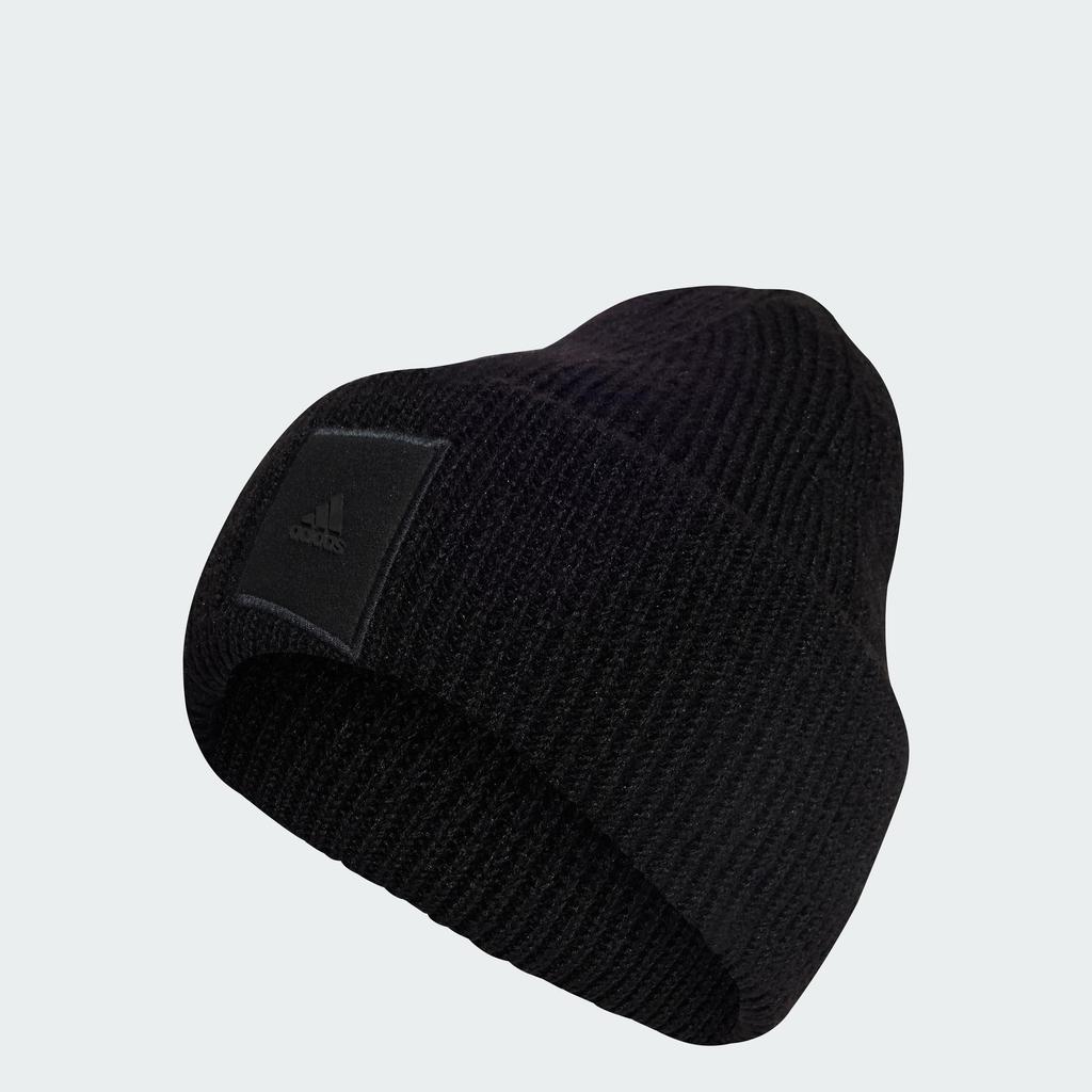 Adidas Wide Cuff Unisex Black Size Beanie, Adult, JRZ71, (IY5255), 57-60cm