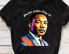 Martin Luther King T Shirt Europe United States Fashion Men Women Short Sleeve Tees Streetwear Loose Casual Retro Trend Portrait