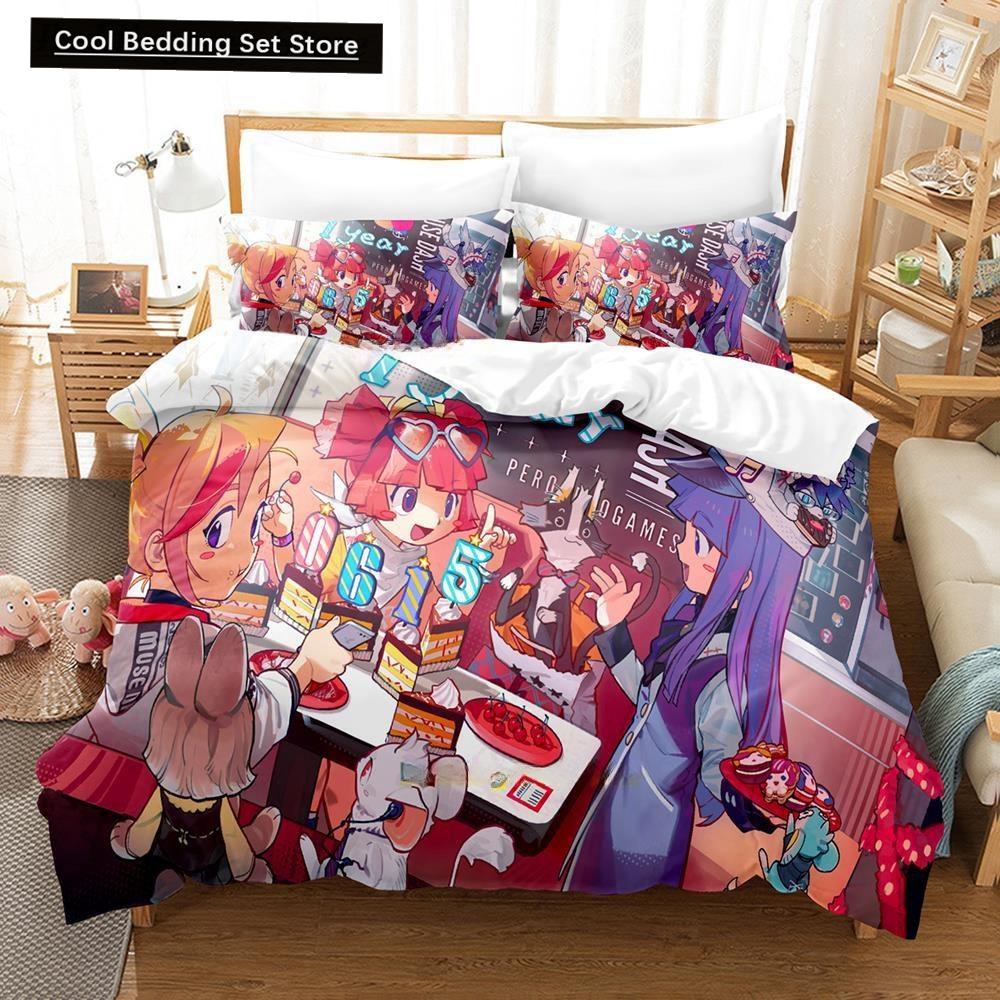 Fashion 3D Print Music Game  Muse Dash Bedding Set Single Twin Full Queen King Size Bed Set Adult Kid Bedroom Duvet Cover Sets