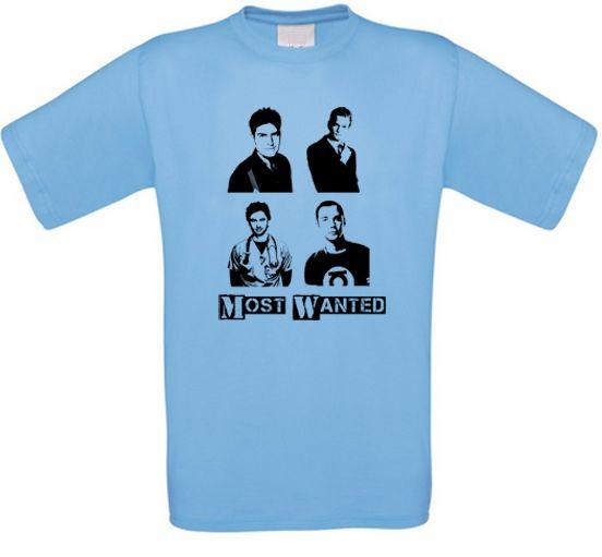 Scrubs Big Bang Two and a half Men T-Shirt S