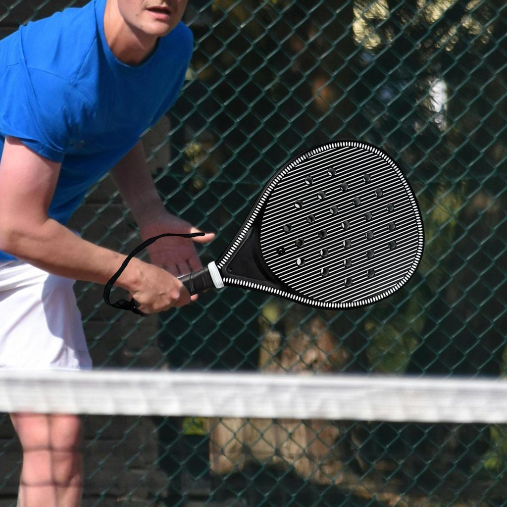 Beach Tennis Padel Racket Carbon Fiber Surface Paddle Racquet with EVA Foam Core for Children