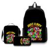 Rhythm Box Game School Bag Sprunki Load Reduction Cartoon Backpack Student Backpack Backpack D