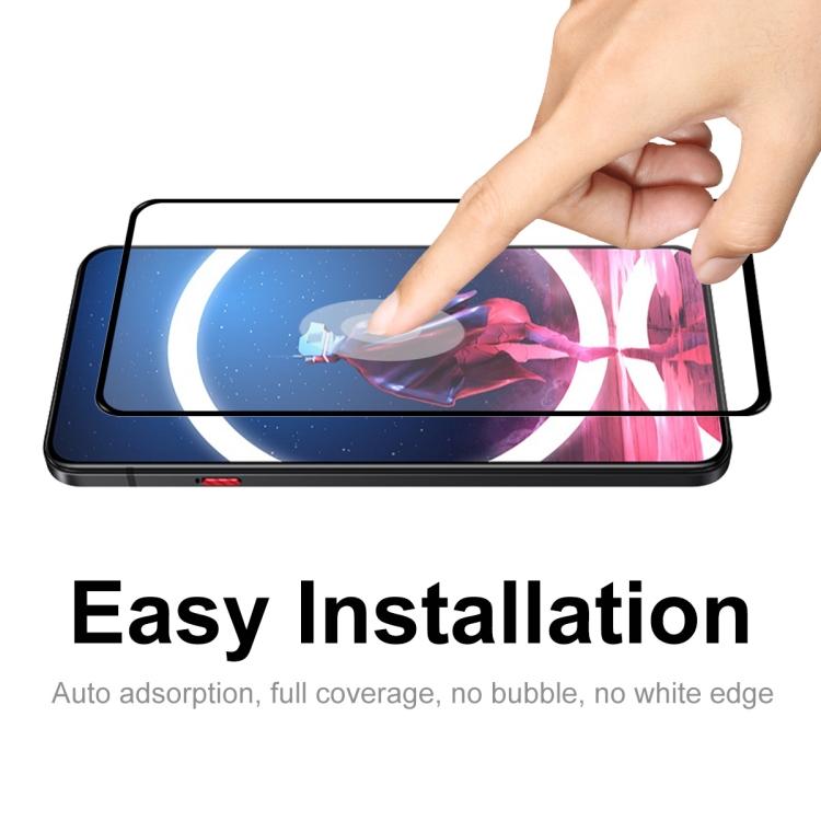 2 PCS For ZTE Nubia Red Magic 7 Pro ENKAY Full Glue 0.26mm 9H 2.5D Tempered Glass Full Film