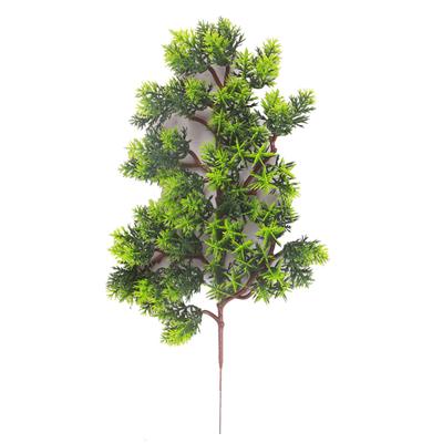 1Pc Plastic Nep Kunstmatige Dennen Cipres Plant Bonsai Tuin Thuis Kantoor Decor