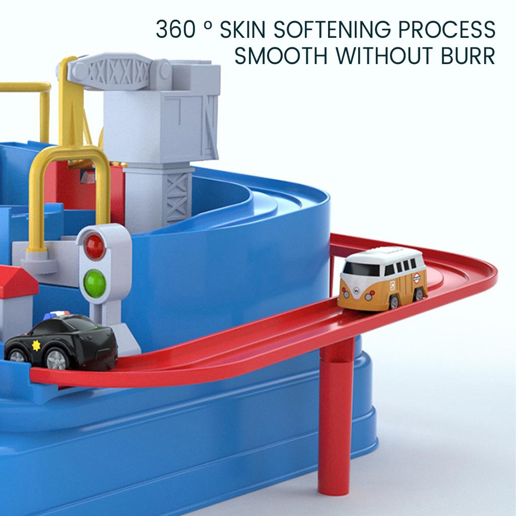 Car Adventure Puzzle Rail Car Toys Fun Early Educational Racing Tracks Toy Parent-Child Interactive Playsets Kids Xmas Gifts