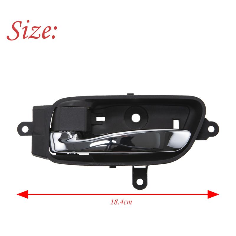 Car Interior Inner Door Handles Left Right For Nissan Altima Pathfinder 2013-2018 Left Driver Side 80670-3TA0D 80671-3TA0D
