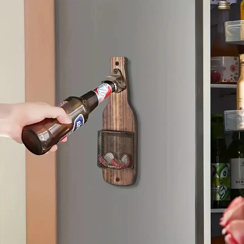 

Kitchen Bottle Opener Vintage Retro Wall Mounted Party Wine Beer Bar Gadgets 1PCS