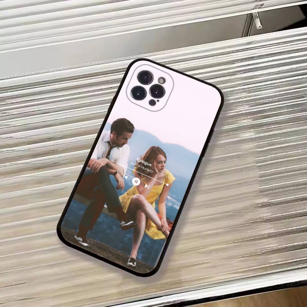 Film La La Land Phone Case For iPhone 17,16,15,14,13,12,11 Plus,Pro Max,XS,Soft Silicone Black Cover