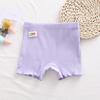 Girls' Anti-Exposure Safety Shorts - 95% Cotton High-Crotch Underwear for Children