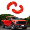 Red Protective Tow Hooks Covers Designed for Ford For F150 Models from 20042024