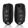 Silikon Auto Schlüsselanhänger Hülle Schale Für Vw Volkswagen Polo Golf Passat Käfer Tiguan Jetta Seat Leon Altea Skoda Octavia Kodiaq