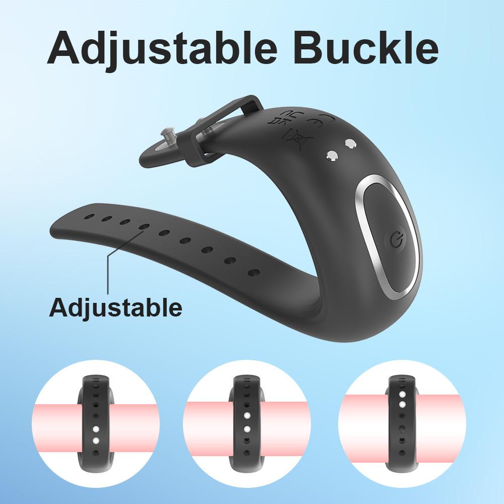 Adjustable Vibrator Cock Ring Men Penis Ring 10 Vibration Ejaculation Delay Erection Testis Cockring Adult Sex Toys for Couples