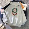 Plus Size Women Hoodie Retro Graphic Print Long Sleeves Sweatshirt Casual Sport Pullover Top Autumn Winter Street Women Clothing