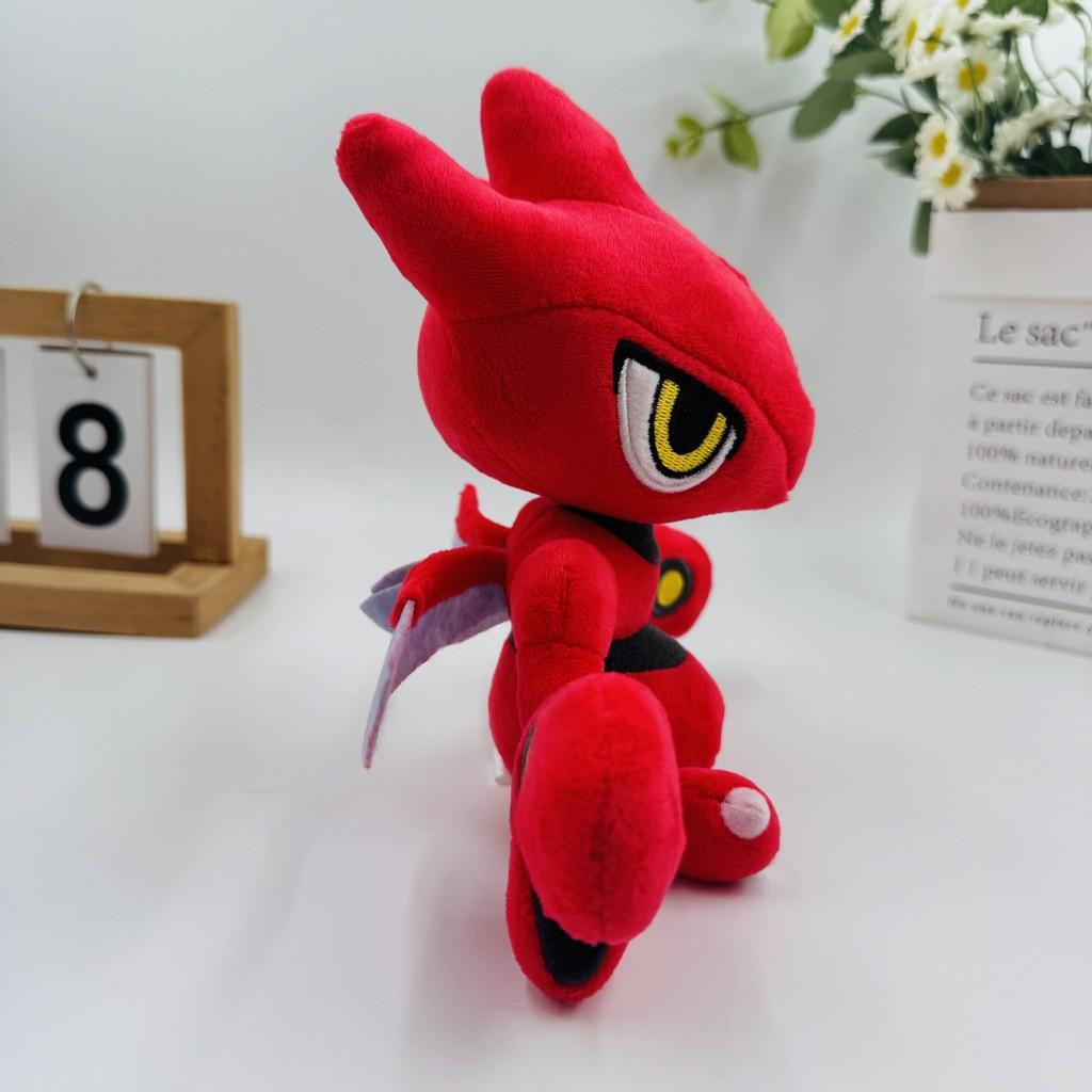 Peluche Pokemon Scizor 21cm Peluche Corto Oggetto da Collezione Per Bambini