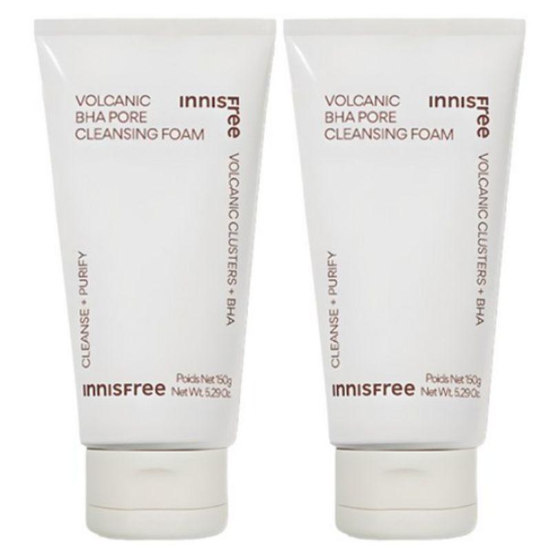 Innisfree Volcanic BHA Pore Cleansing Foam 150g + 150g