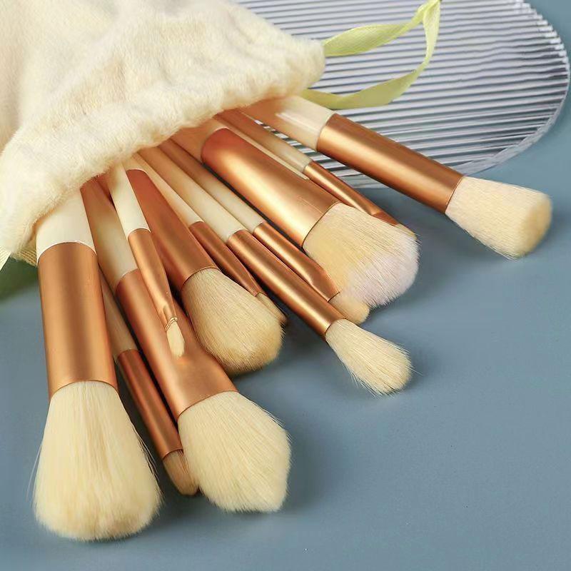 1Pack (13PCS) Makeup Brush Set Make Up Concealer Brush Blush Powder Brush Eye Shadow Highlighter Foundation Brush Cosmetic Beauty Tools
