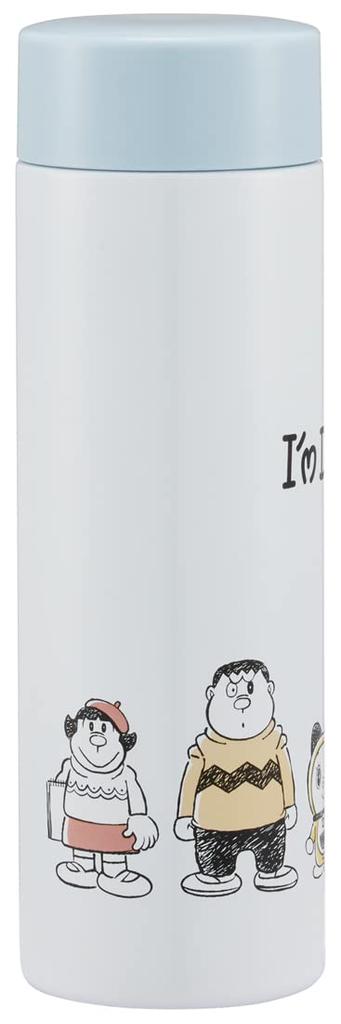 Skater 350ml Stainless Steel Water Doraemon Ultra-Lightweight Bottle, I'm STYL4-A