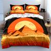 Pyramid Sunset Desert Art Decor Soft Comfortable Duvet Cover Bedding Set Included 1*Duvet Cover & 2*Pillowcases, Gift