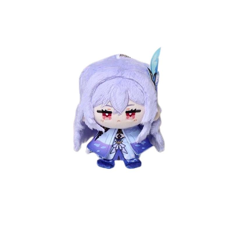 Spel Genshin Skirk Pluche Speelgoed Kerst Hanger Genshin Ineffa Pluche Speelgoed Figuurtje Skirk Pluche Sleutelhanger Vakantie Collectie 12cm white