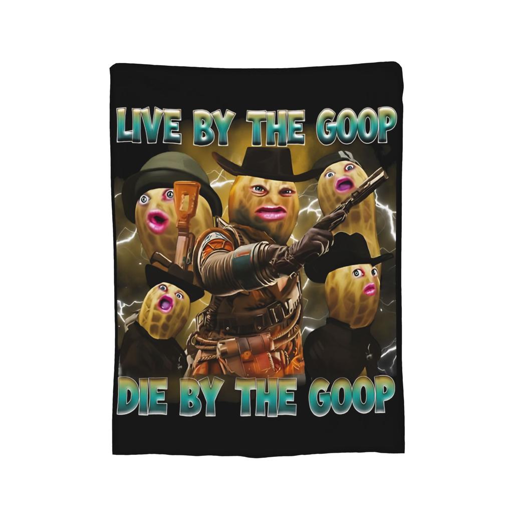 The Burnt Peanut GOOP Bungulator Blankets Arc Raiders Wool Funny Soft Throw Blanket for Home Winter,