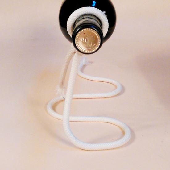 Metal Wine Bottle Display Rack Kitchen Dining Cellar Bar Holder Suspension Stand