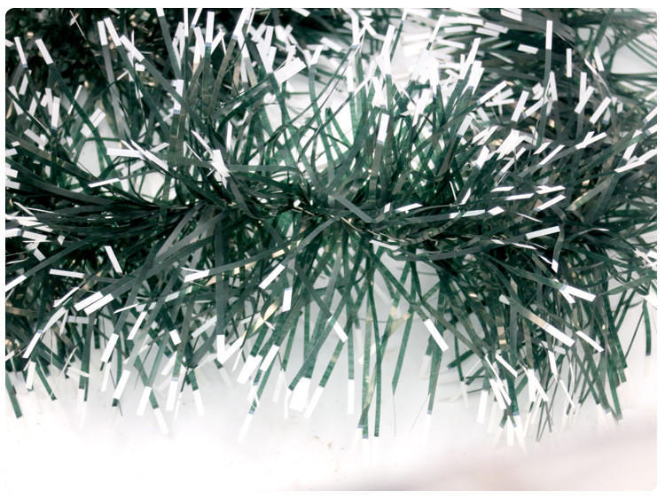 Christmas Party Xmas Tree Ornaments 2m Tinsel Hanging Decorations 5 Colors