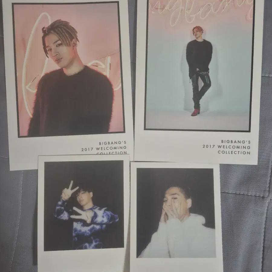 

Batch) Big Bang Taeyang 2016 Season 7 Greeting Welcome Polaroid Potacard Sell