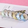 50PCS Glitter Washi Tape Stationery Scrapbooking Decorative Adhesive Tapes DIY Color Masking Tape School Supplies Papeleria
