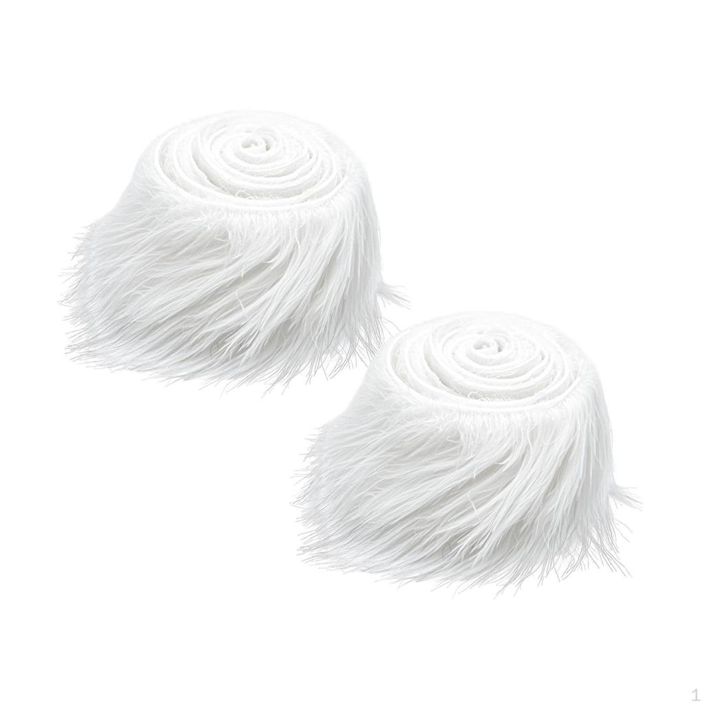 2 Pack Faux Shaggy for Toy Making And Festive Clothing Projects