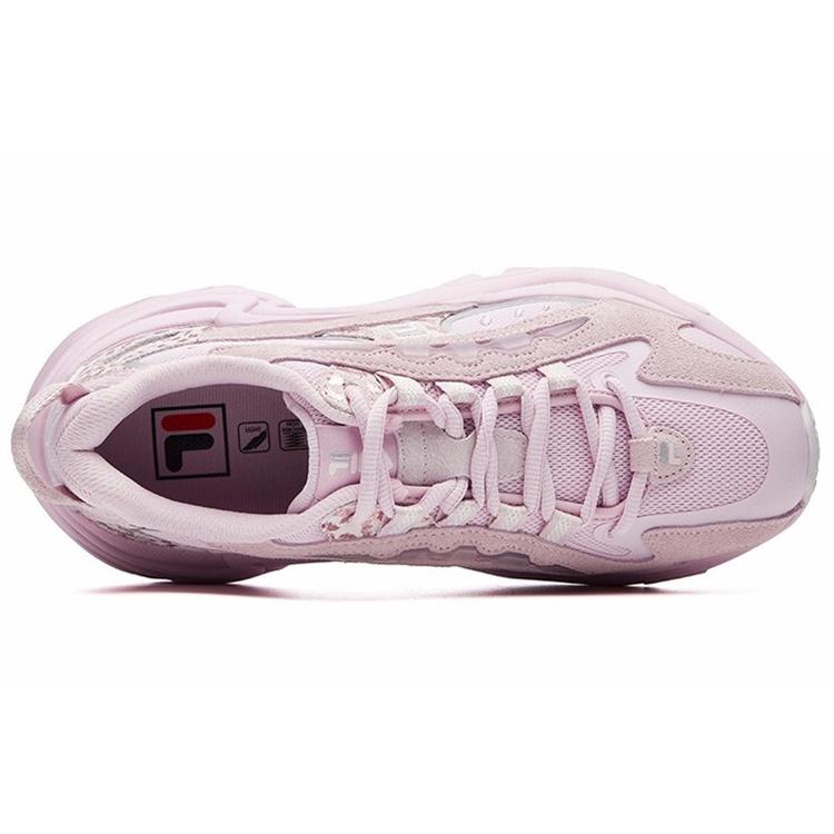 Fila PANTERA Mesh, Textile, Synthetic Leather Low Top Casual Shoes Women's Snow Lilac F12W111117FLS