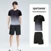 Men's Ice Silk Quick-Dry Sports Outfit Set