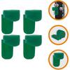 4pcs Thumb Rest Cushion, Soft Silicone Clarinet Oboe Thumb Rest Cushion Protector for Clarinets Oboes, Green