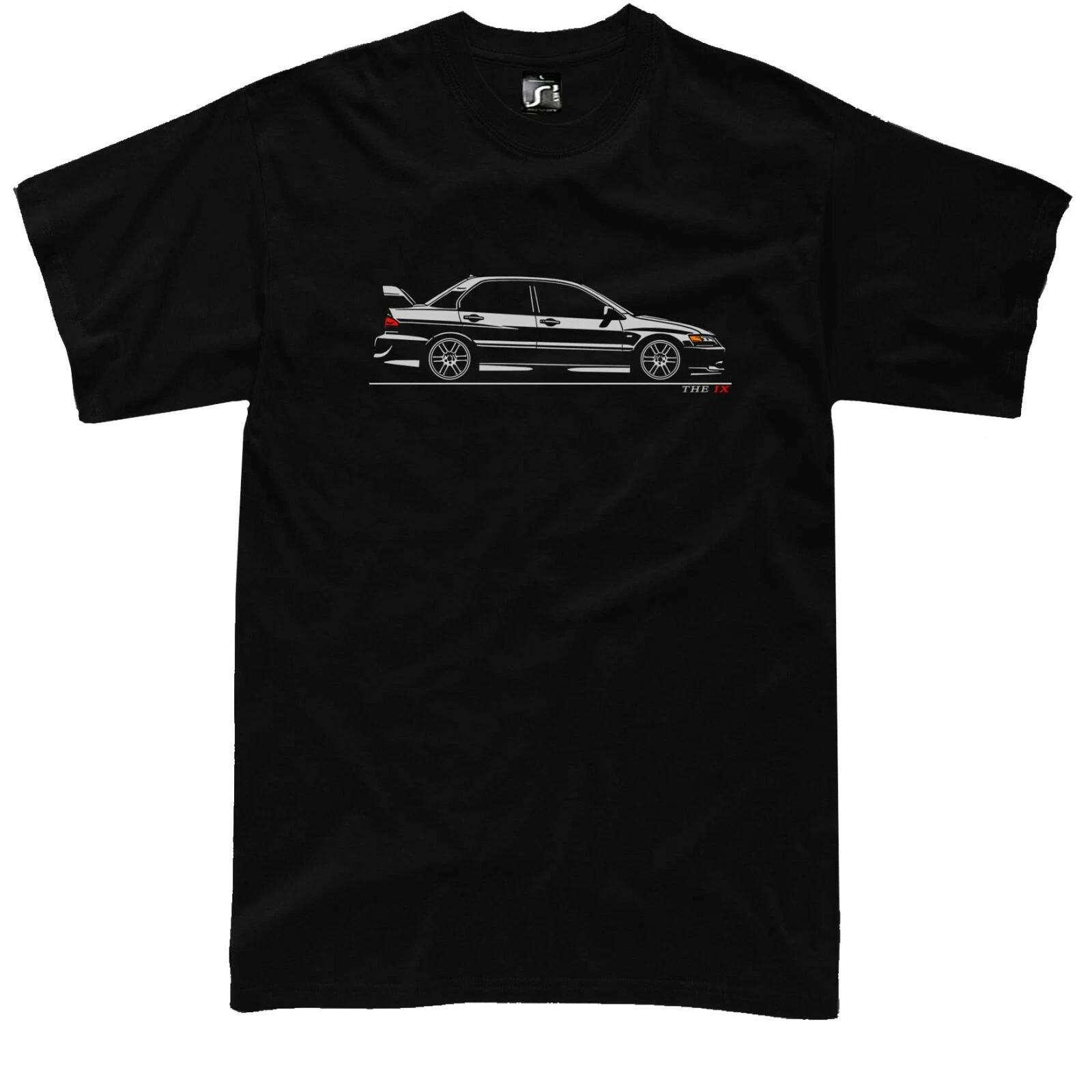 T-shirt mitsubishi lancer evo IX fans - jdm japan sportscar gen evo 9 XL