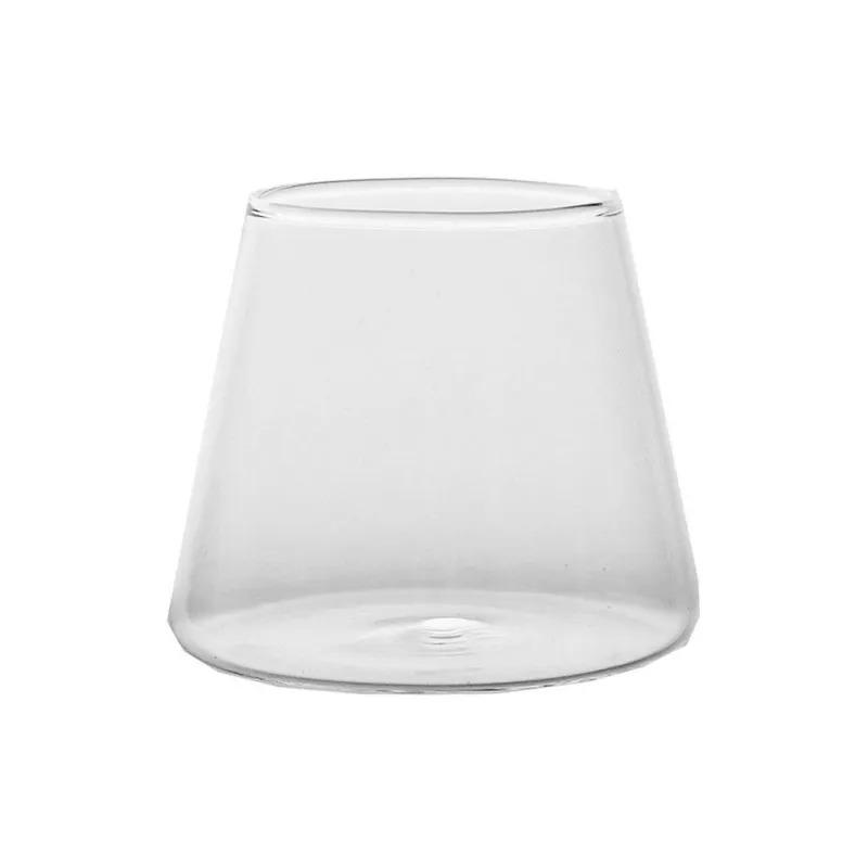Mount Fuji Glass Heat Resistant Glass Cup Transparent Mountain Shape Whiskey Cocktail Glasses Home Bar Gifts 300ml