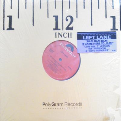 Płyta 12-calowa LEWY PAS - Bam Bam Bam (Przyszedłem tu, żeby jamować) 8857891 Polydor 1987 US Dance & Electronica Używane