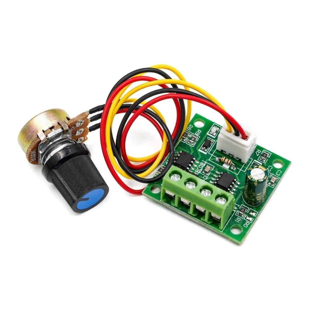 Adjustable Volt PWM Control Module 2A DC Motor Regulator Mini Speed Controller  For DC Motors