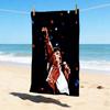 Michael Jackson Stijlvolle Digitale Print Strandlaken Sneldrogende Absorberende Deken Voor Strand Zwembad Sportschool Reizen