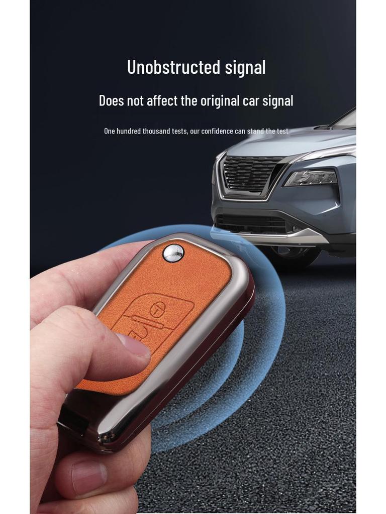BAIC Key Case for Senova D50, D70, Zhixing X55, X65, U7 EX5 New Energy - Minimalist Design