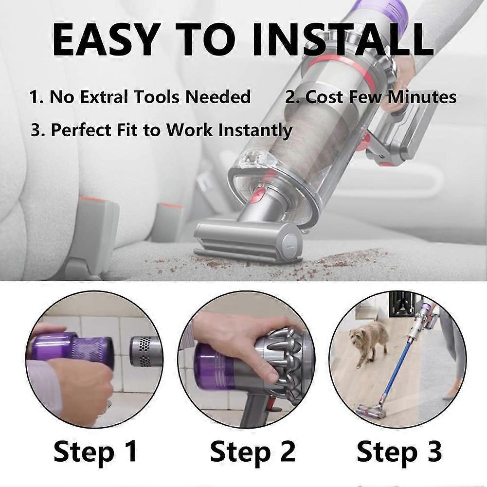 For V15 V11 SV14 Washable Filter Cordless Stick Vacuum Cleaner Spare Parts Hepa Filter Replacement