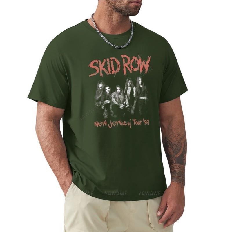 Best Seller classic Rock n Roll Hard Rock Sleaze Heavy Metal Skid Row Tour 89 TShirt blank t shirts men workout shirt