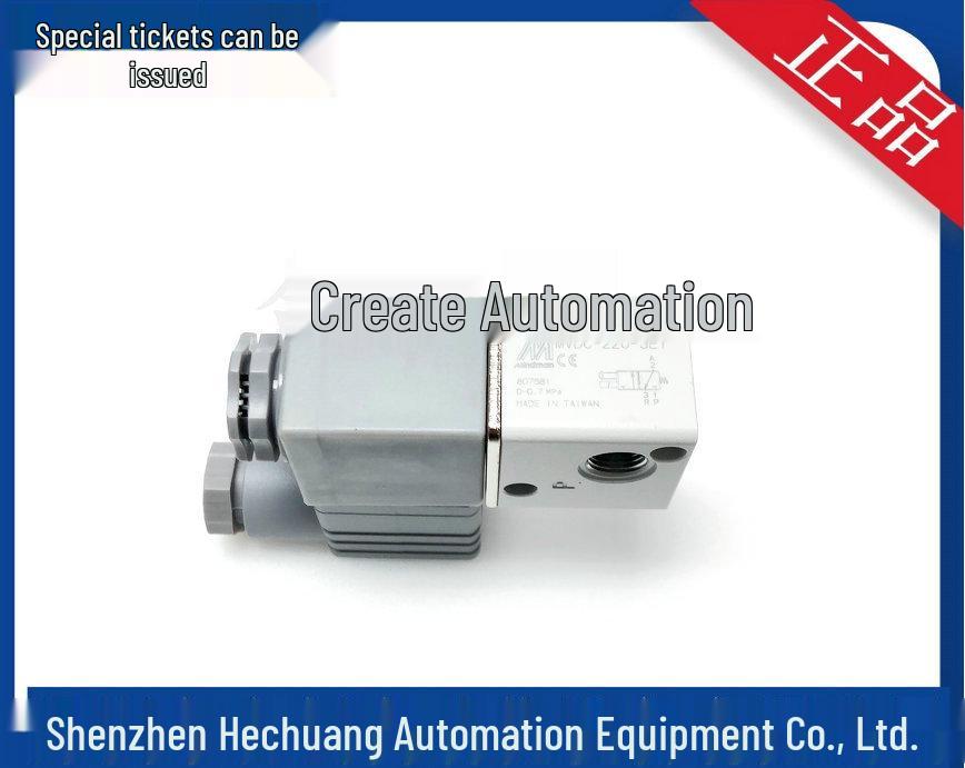 MINDMAN Solenoid Valve Direct Acting MVDC-220-3E1-DC24 AC220 - Genuine