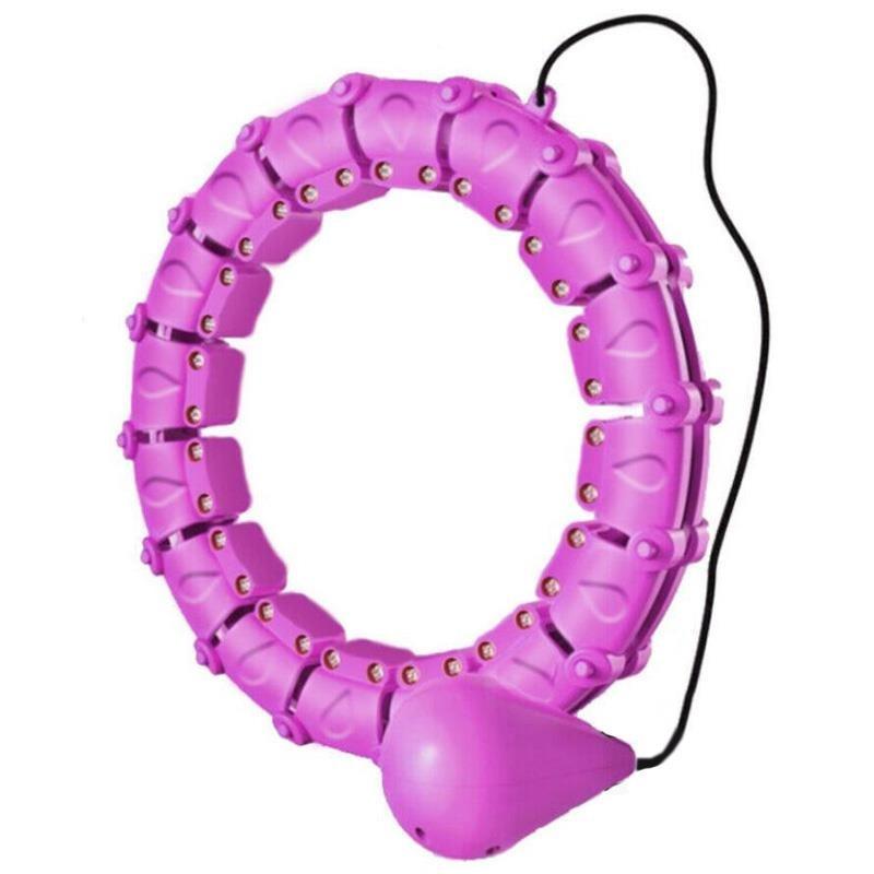 Pierde în greutate Sport Hula Hoop inteligent Cerc de numărare Cercuri de gimnastică reglabile Exercițiu pentru talie subțire