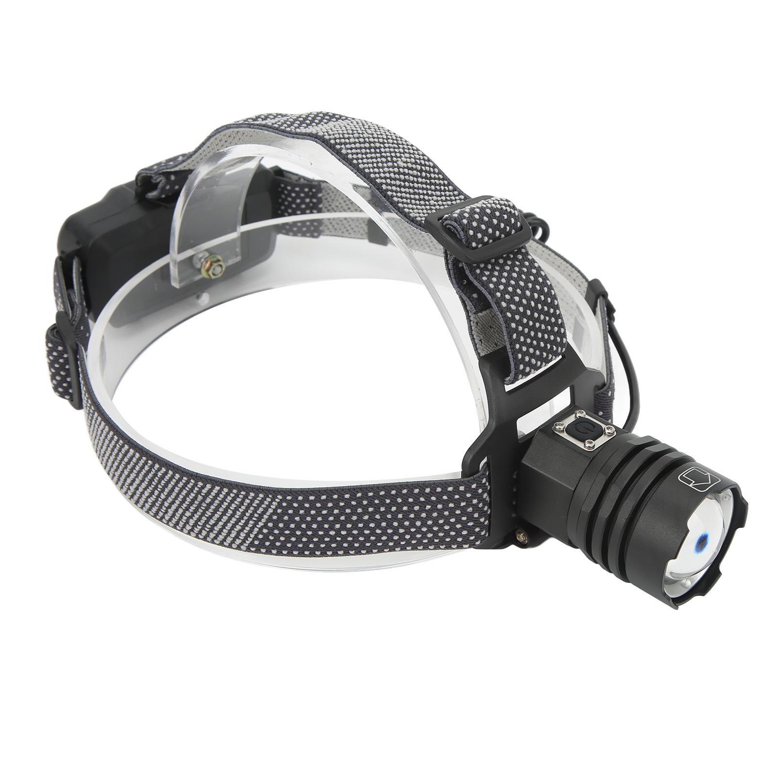 

Светодиодный налобный фонарь XHP50, тип лампы, перезаряжаемый через Type-C, телескопический зум, яркий налобный фонарь для кемпинга на открытом воздухе